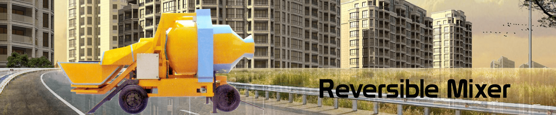 Reversible  Concrete Mixer